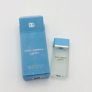 3746 DOLCE GABBANA BLUE NEW HIGH END FRAGRANCE DELUXE SAMPLE
